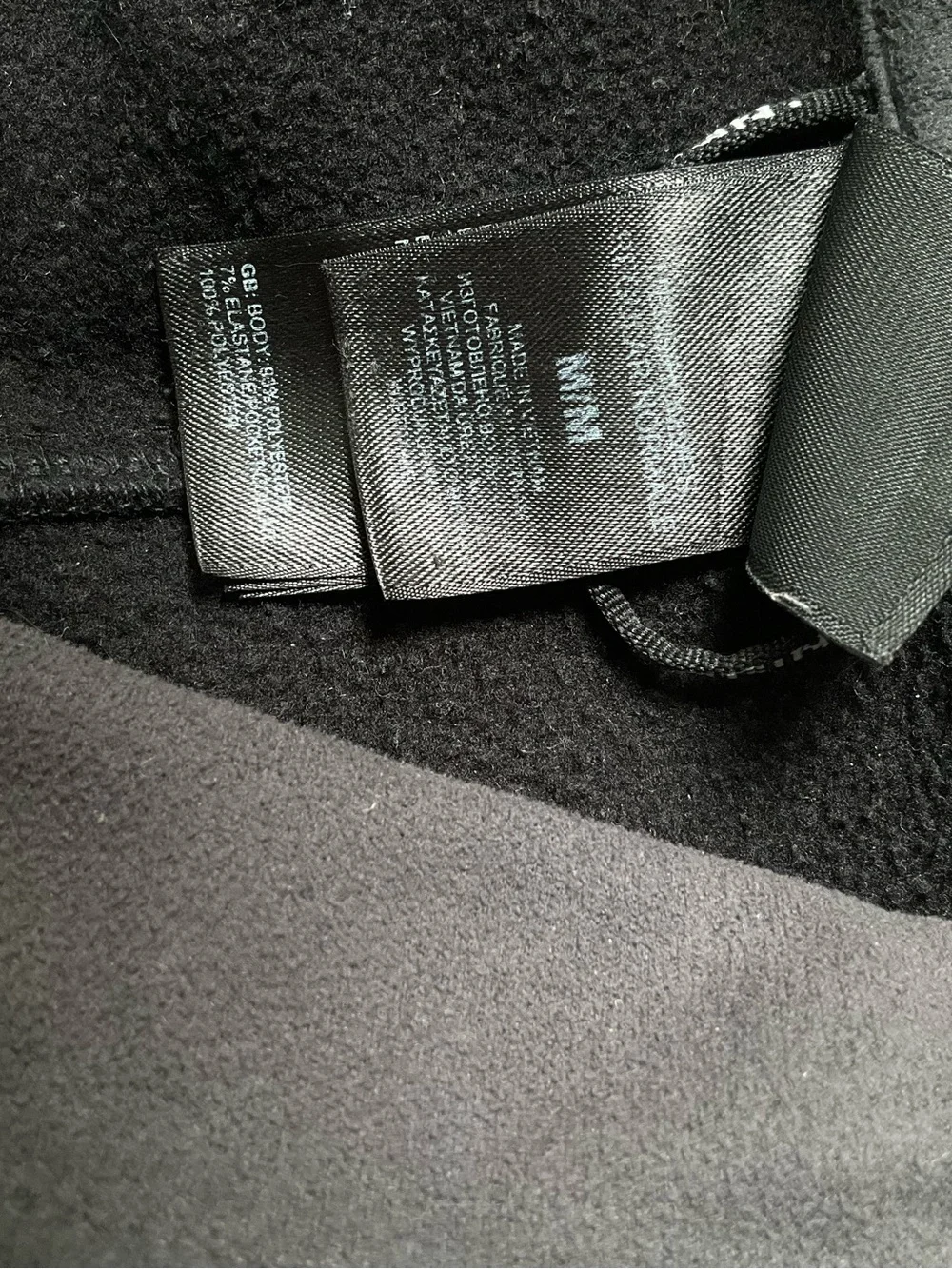 The North Face Men’s Two-Tone Gray Softshell Jacket Size Medium